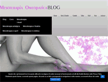 Tablet Screenshot of mesoterapiaomeopatica.com